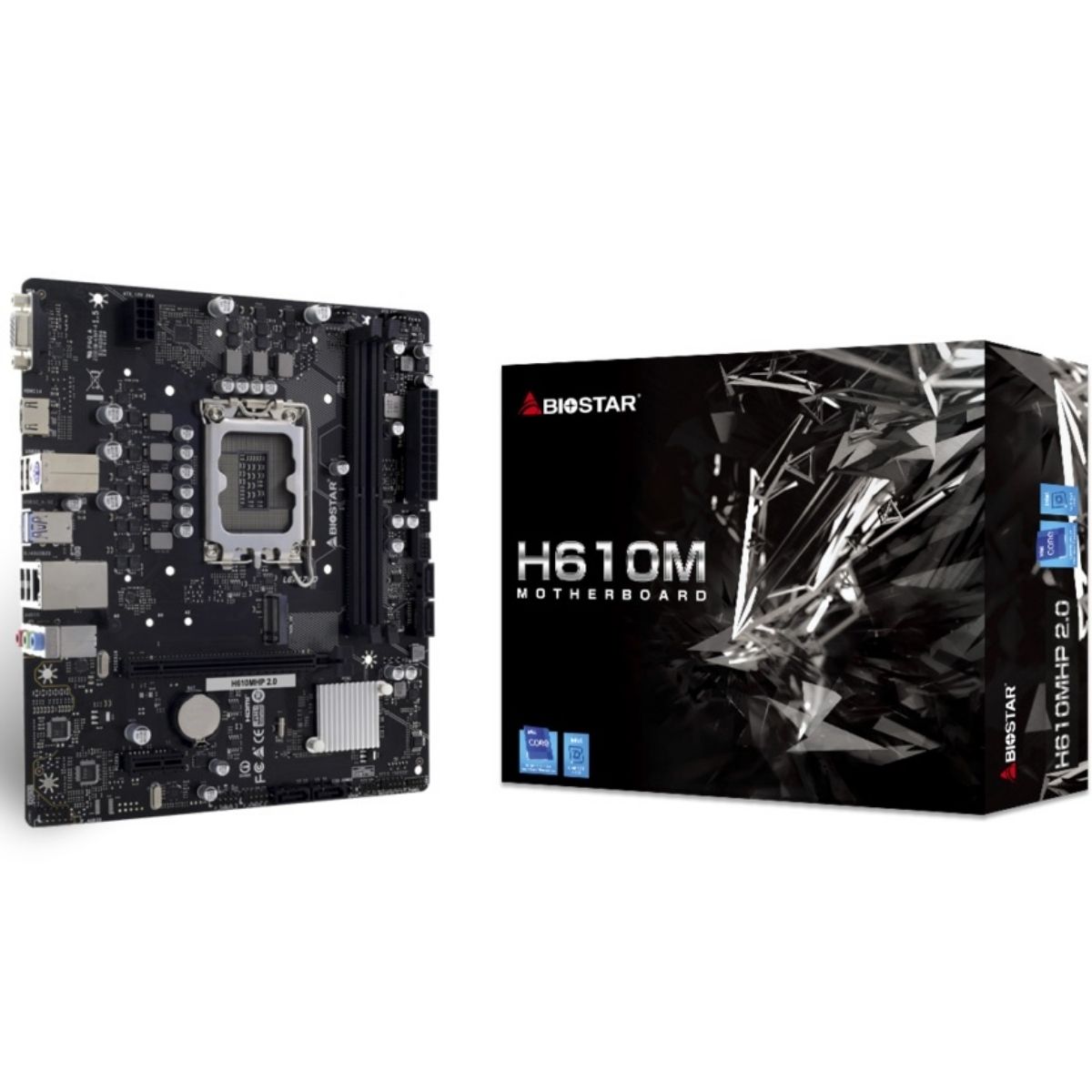 Motherboard BioStar H610MHP 2.0 LGA 1700 DDR4 Micro-ATX