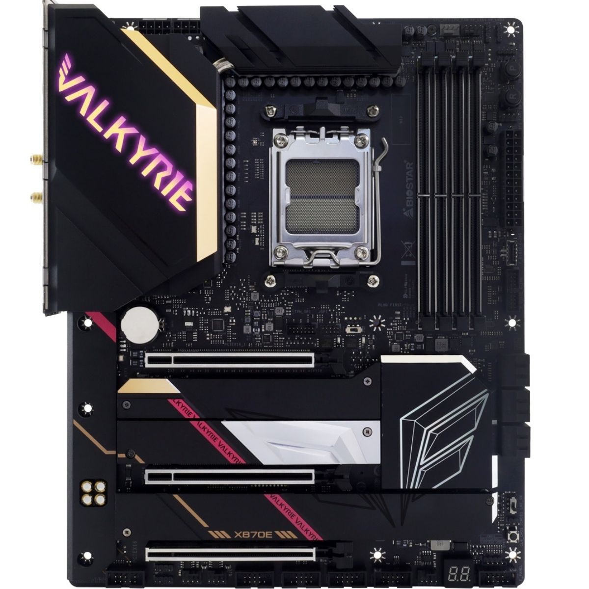 Motherboard BioStar X870E VALKYRIE AM5 DDR5 ATX Motherboard BioStar X870E VALKYRIE AM5 DDR5 ATX