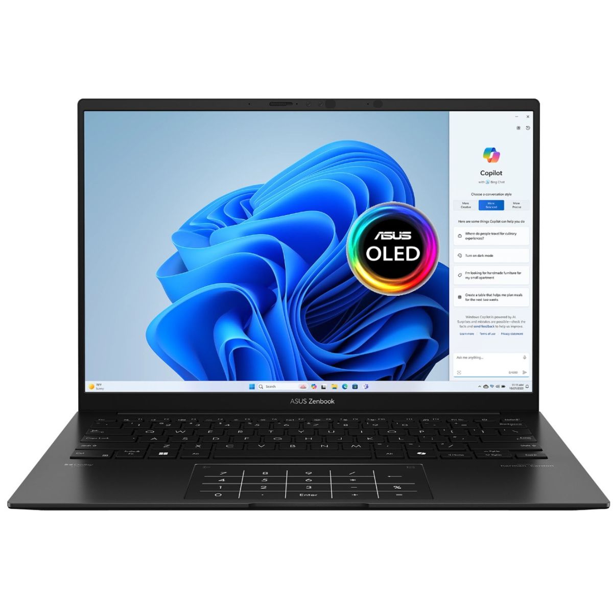 Notebook Asus Zenbook Ryzen AI 7 445 16GB 1TB SSD 14'' OLED Notebook Asus Zenbook Ryzen AI 7 445 16GB 1TB SSD 14'' OLED