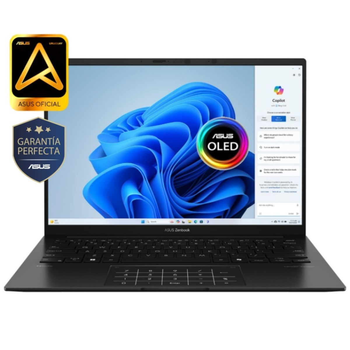 Notebook Asus Zenbook Ryzen AI 7 445 16GB 1TB SSD 14'' OLED Notebook Asus Zenbook Ryzen AI 7 445 16GB 1TB SSD 14'' OLED