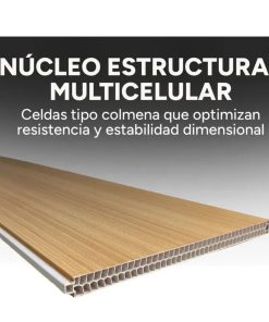 Panel Divisor Separa Ambientes 2,4X2,90m + 2 Rieles 3m BEIGE