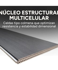 Panel Divisor Separador Ambientes 2,4 X 2,90m GRIS