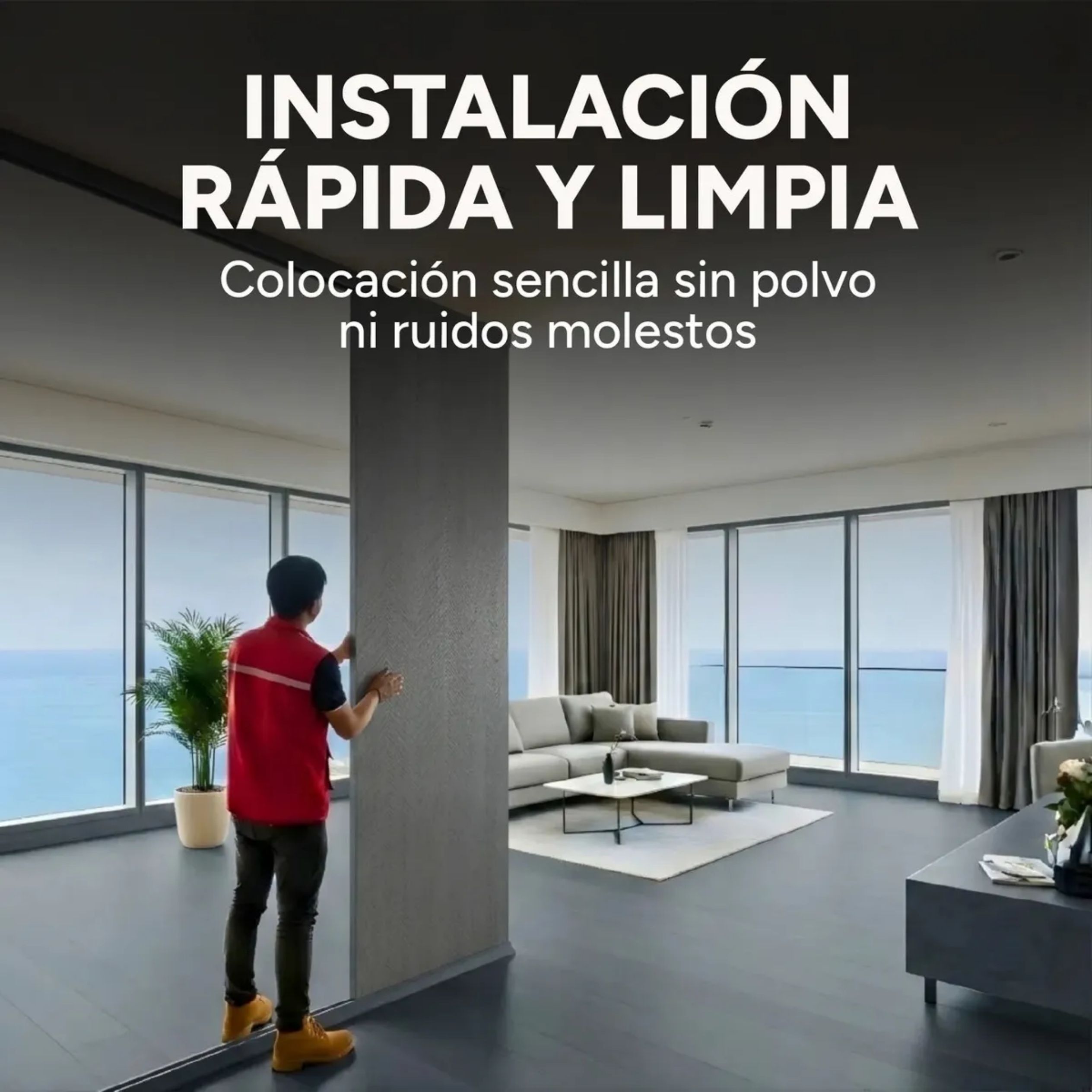 Panel Divisor Separador Ambientes 2,4 X 2,90m GRIS Panel Divisor Separador Ambientes 2,4 X 2,90m GRIS