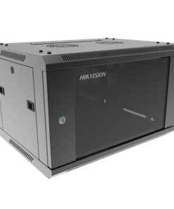 Rack Hikvision 6U de pared con puerta de vidrio templado