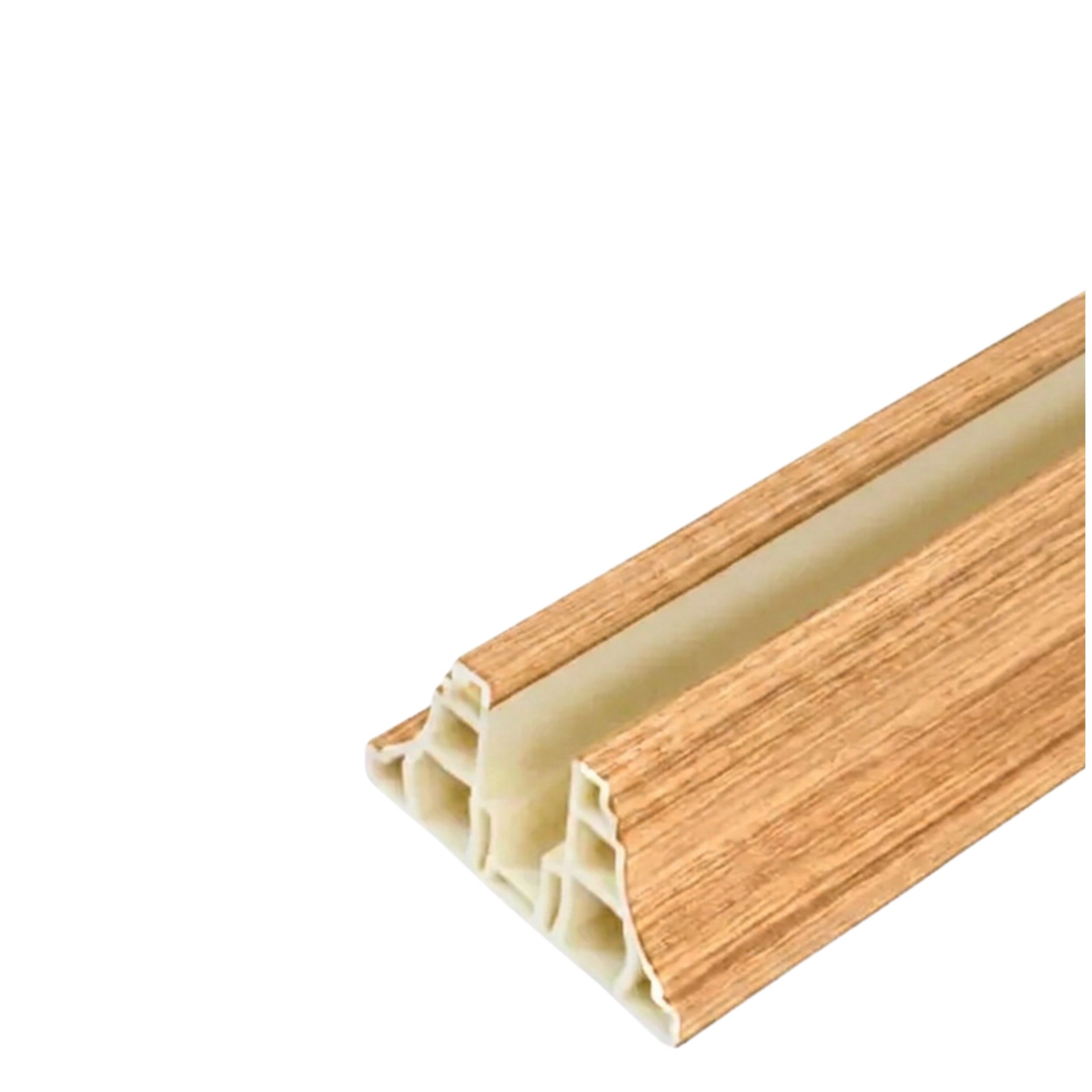 Riel para Panel Divisor Separador Ambientes 3m BEIGE Riel para Panel Divisor Separador Ambientes 3m BEIGE