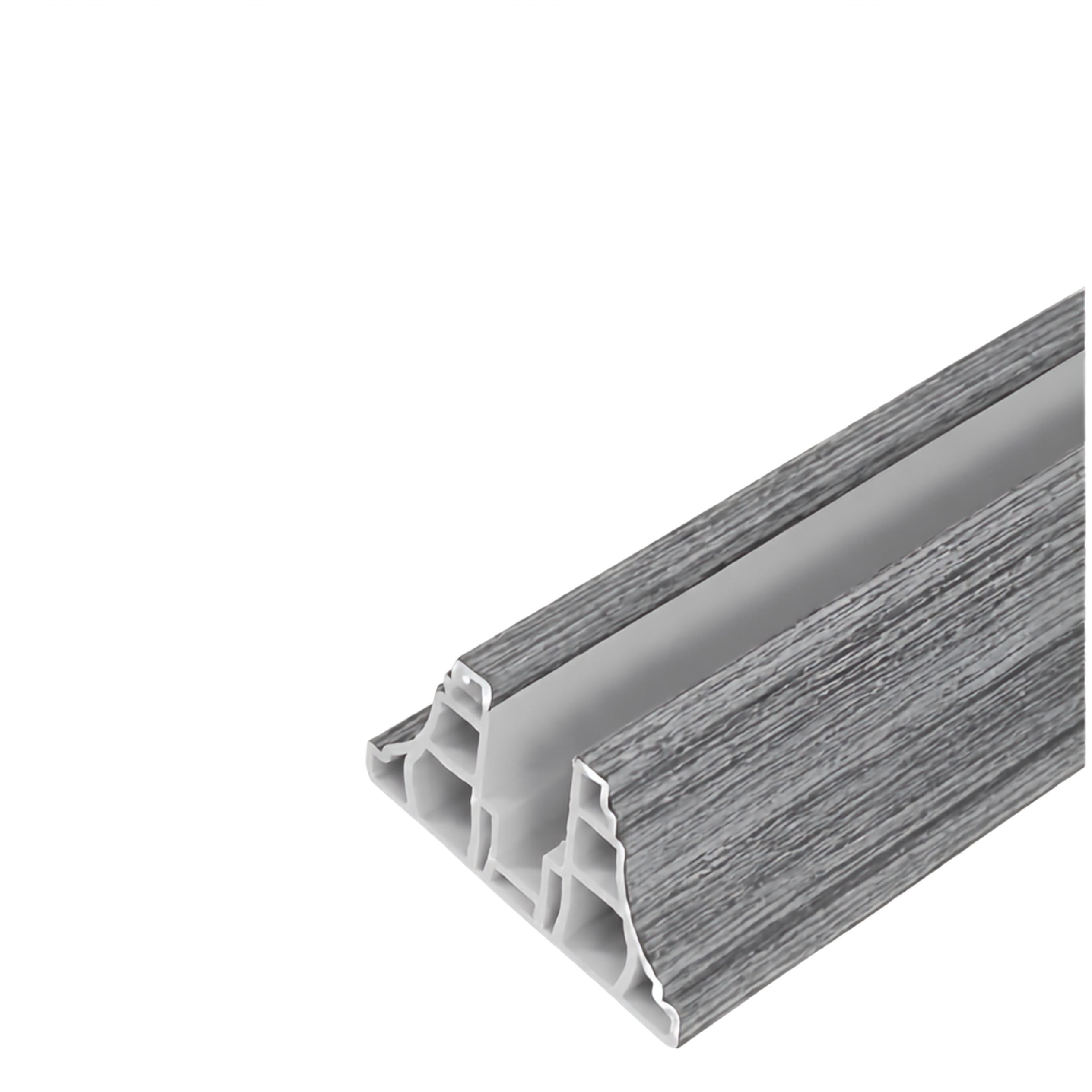 Riel para Panel Divisor Separador Ambientes 3m GRIS Riel para Panel Divisor Separador Ambientes 3m GRIS