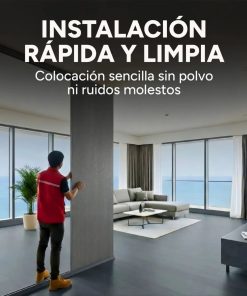Riel para Panel Divisor Separador Ambientes 3m GRIS