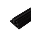 Riel para Panel Divisor Separador Ambientes 3m NEGRO