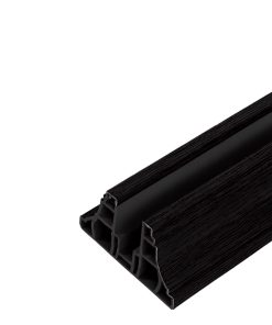 Riel para Panel Divisor Separador Ambientes 3m NEGRO