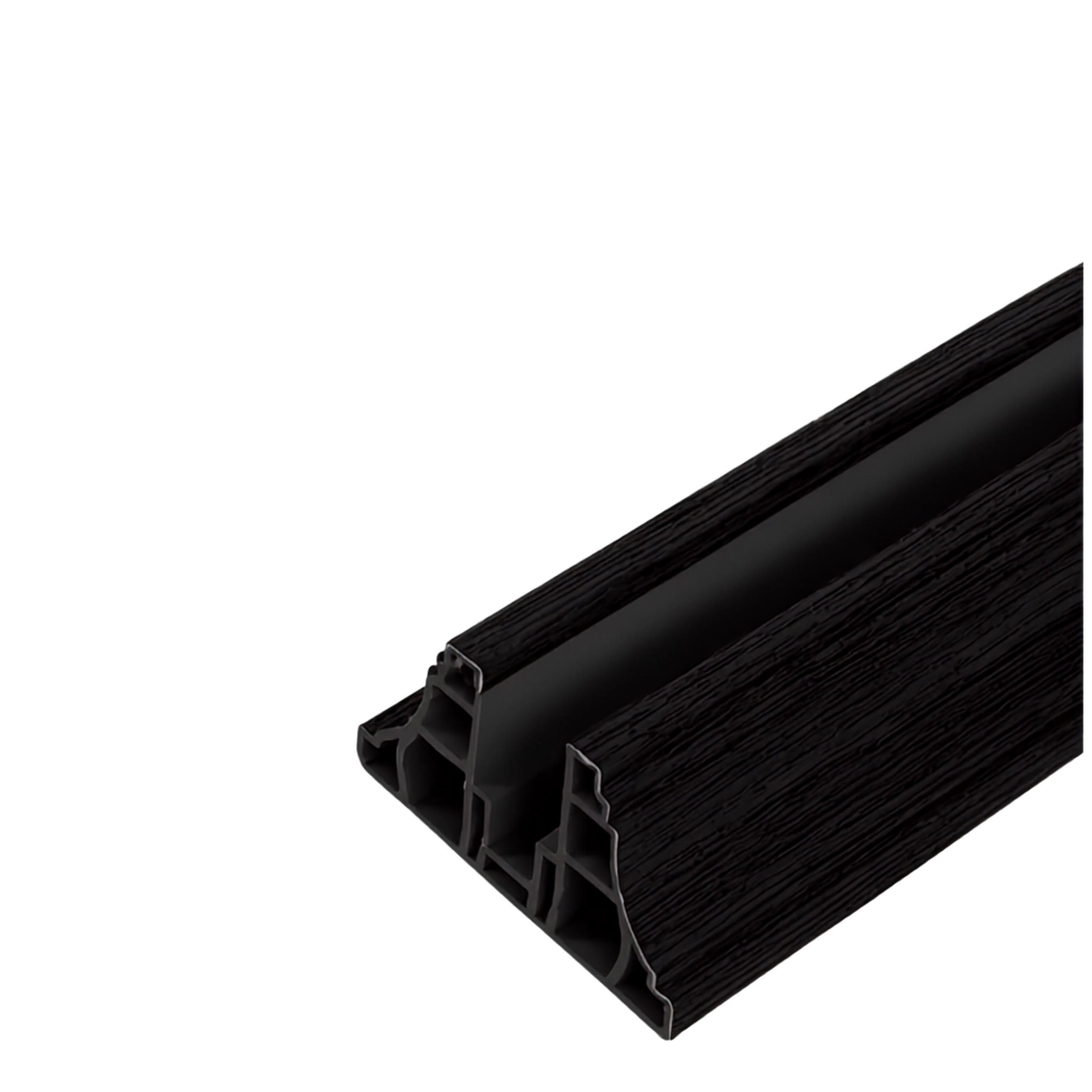 Riel para Panel Divisor Separador Ambientes 3m NEGRO Riel para Panel Divisor Separador Ambientes 3m NEGRO