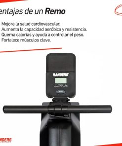 Simulador De Remo Magnetico Randers Arg-903-x De Acero