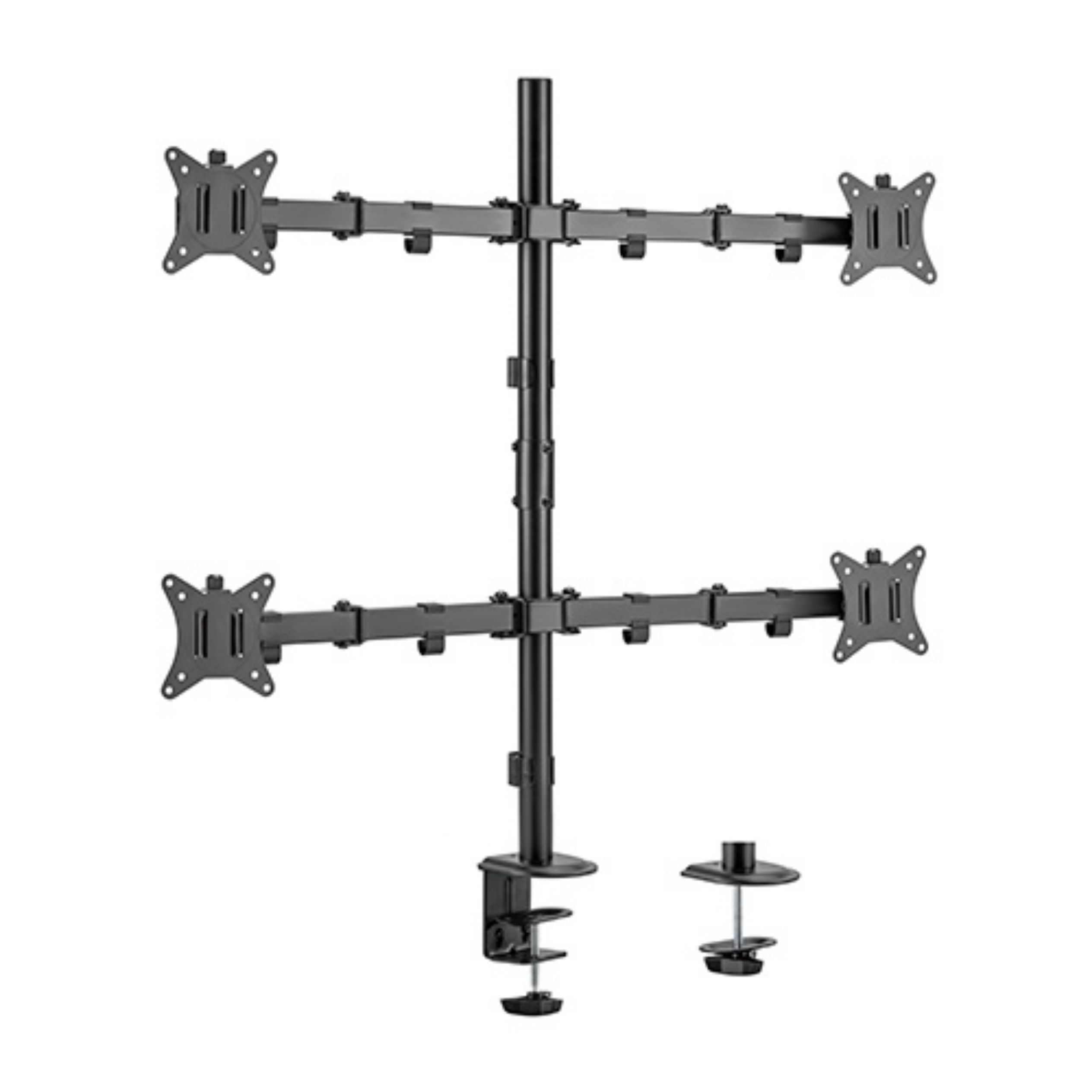 Soporte Monitor LDT66-C048 Cuádruple Articulado hasta 32''