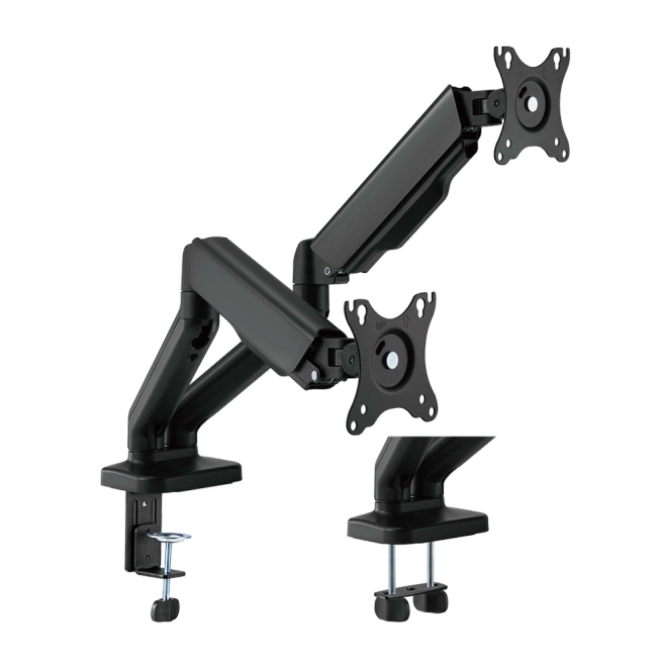 Soporte de escritorio Brateck para dos monitores 17''-32'' Soporte de escritorio Brateck para dos monitores 17''-32''