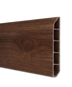 Zócalo SPC 05004 Símil Madera Nogal 2,40m Resistente al Agua