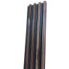 Copia - Pack X100 Wpc Simil Madera Panel Lambrin 290x16.7cm Gris Oscuro - 100026-235