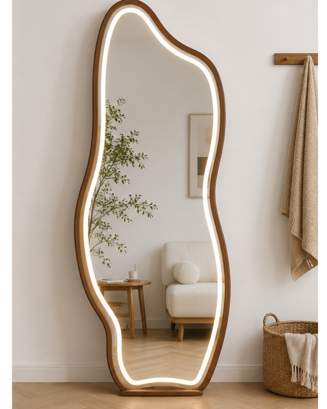 Espejo Irregular Cuerpo Entero MK02 50 X 160 Cm Espejo Irregular Cuerpo Entero MK02 50 X 160 Cm