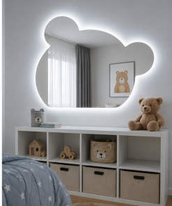 Espejo Irregular Sin Marco Led XX01 Desempañador 60 x 75 cm