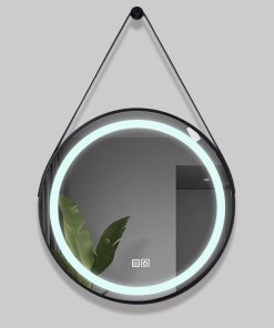 Espejo Led Redondo JY01 Para Baño Función Desempañado 60cm