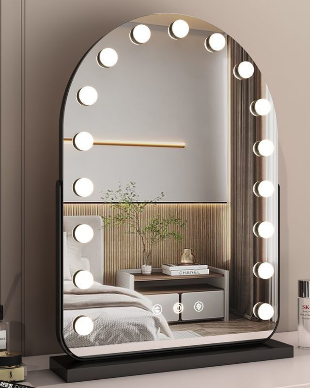 Espejo Medio Arco Led ZH02 40x55cm Espejo Medio Arco Led ZH02 40x55cm