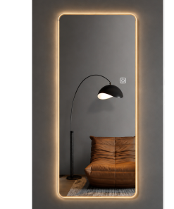 Espejo Rectangular Con Led Baño CY01 40 X 140Cm Desempañador