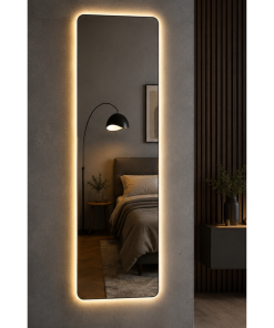 Espejo Rectangular Con Led Baño CY03 50 X 150Cm Desempañador