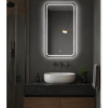Espejo Rectangular Con Led Baño FS02 60 X 80 Cm Desempañador