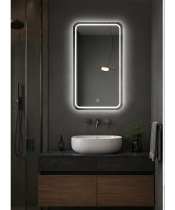 Espejo Rectangular Con Led Baño FS02 60 X 80 Cm Desempañador