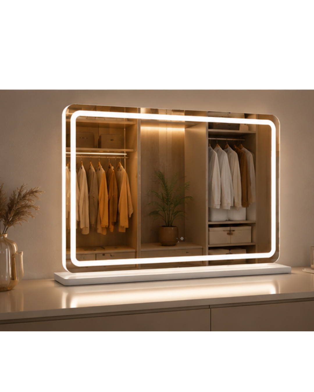 Espejo Rectangular Con Led HZ03 60 X 52 Cm Espejo Rectangular Con Led HZ03 60 X 52 Cm