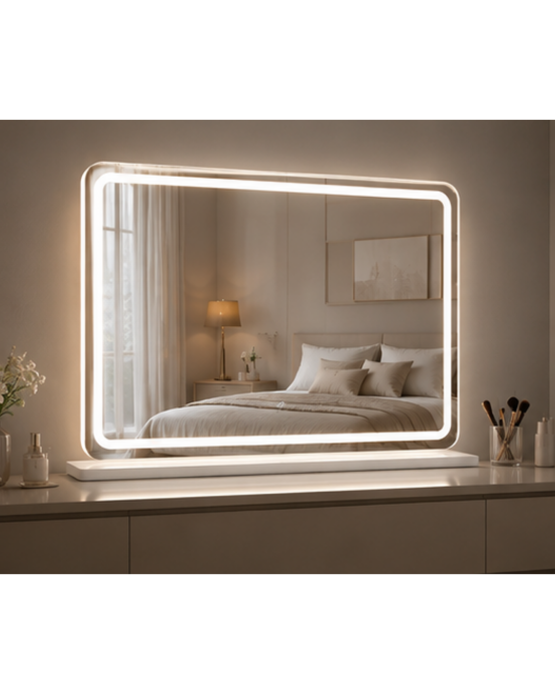 Espejo Rectangular Con Led HZ03 60 X 52 Cm Espejo Rectangular Con Led HZ03 60 X 52 Cm