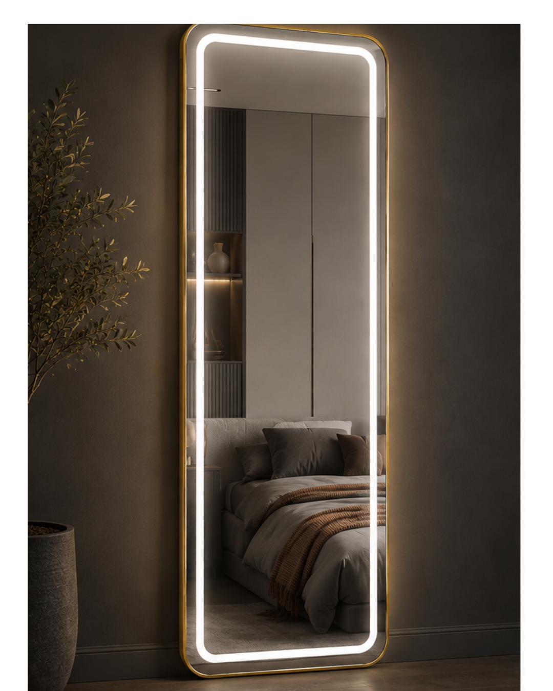 Espejo Rectangular Cuerpo Entero Led CYK02 150x50cm Espejo Rectangular Cuerpo Entero Led CYK02 150x50cm