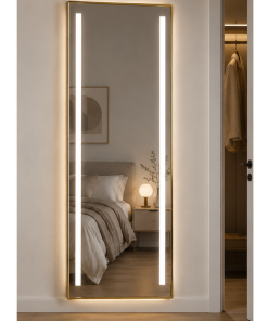 Espejo Rectangular Sin Marco Cuerpo Enter Led CYK01 150x50cm