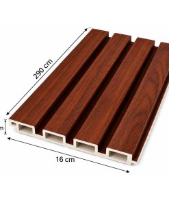 Pack X30 Wpc Simil Madera 2.90x16cm Caoba Rojizo / NB68701-9