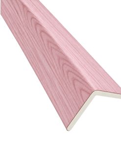 Perfil Esquinero L Panel Para WPC Pared Rosa / Q-C1006-2