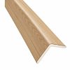 Perfil Esquinero L Panel WPC Pared Beige/Negro / 804301-9