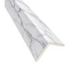 Perfil Esquinero L Panel WPC Pared Blanco Marmol / 510202-2