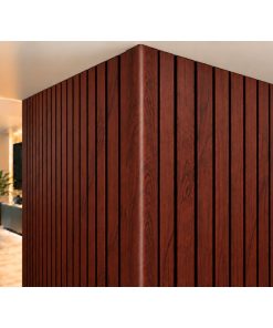 Perfil Esquinero L Panel WPC Pared Caoba Rojizo / NB68701-9