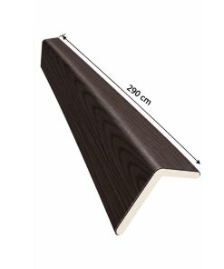 Perfil Esquinero L Panel WPC Pared Ebano Negro / 800023-100