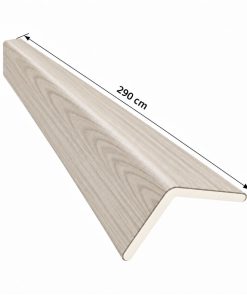 Perfil Esquinero L Panel WPC Pared Gris Claro/ 807806-41