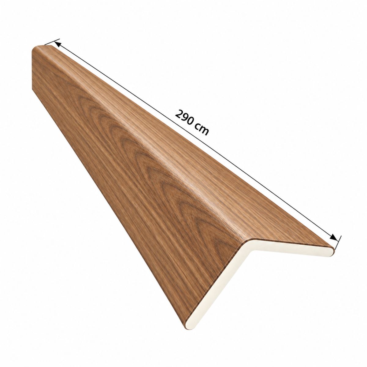Perfil Esquinero L Panel WPC Pared Roble Miel / 801212-28 Perfil Esquinero L Panel WPC Pared Roble Miel / 801212-28