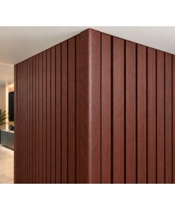 Perfil Esquinero L Para Panel WPC Pared Caoba / QK7197-302