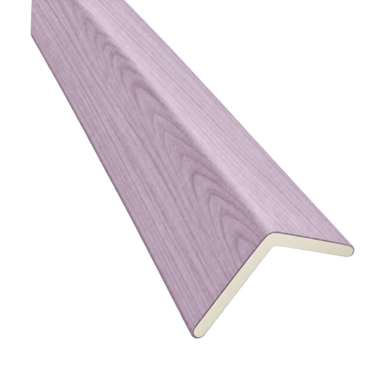 Perfil Esquinero L Para Panel WPC Pared Lila / Q-C1008-2