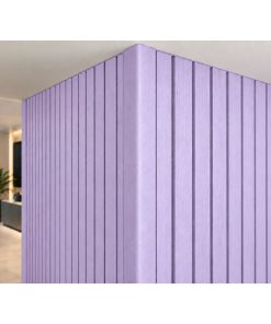 Perfil Esquinero L Para Panel WPC Pared Lila / Q-C1008-2