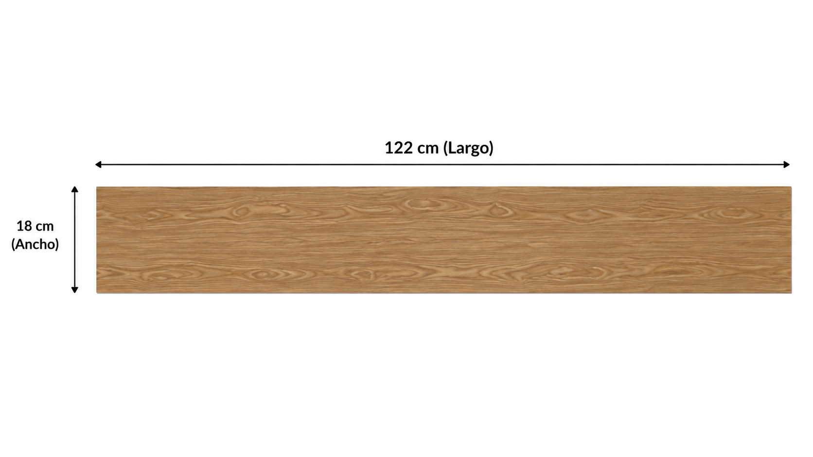 Piso Vinílico SPC 05002 Sistema Click 2,64m2 Símil Madera