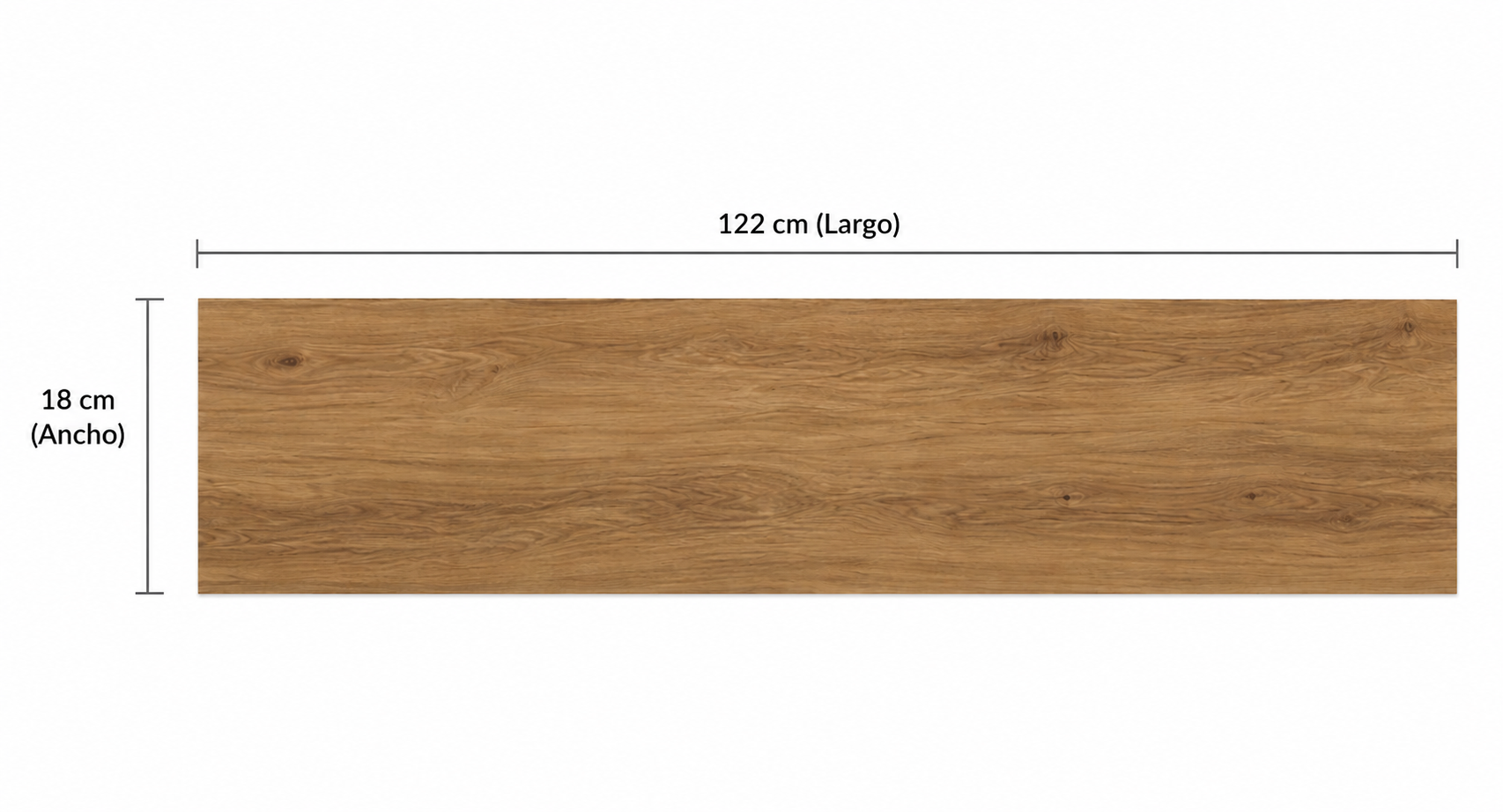 Piso Vinílico SPC 05005 Sistema Click m2 Símil Madera