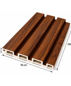 Wpc Revestimiento Simil Madera 2.90x16 cm Marron / 801305-9