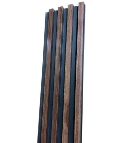 Wpc Revestimiento Simil Madera Duo Negro/Marron claro MMC90
