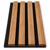 Wpc Simil Madera Lambrin 2.90x16 cm DUO Negro/Caoba / P45