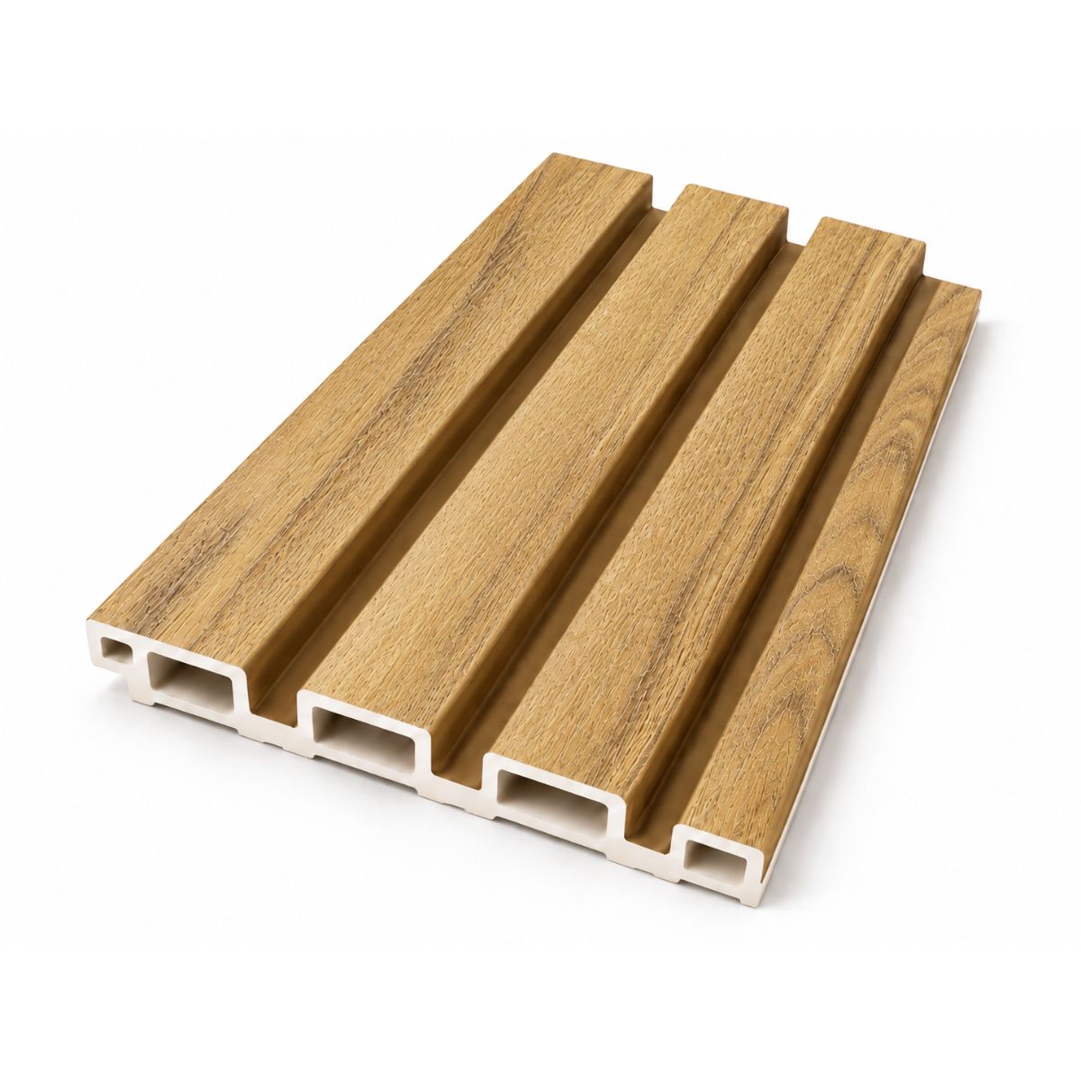 Wpc Simil Madera Lambrin 2.90x16 cm Marron Claro / P46 Wpc Simil Madera Lambrin 2.90x16 cm Marron Claro / P46