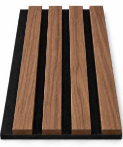 Wpc Simil Madera Lambrin 2.90x16cm DUO Negro/Roble 806802-2