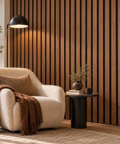 Wpc Simil Madera Lambrin 2.90x16cm DUO Negro/Roble 806802-2